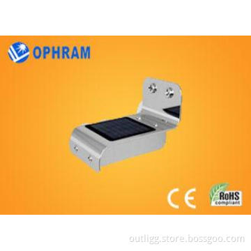 Rechargeable 6W SMD Outdoor Solar Led Light Fixtures For Ho